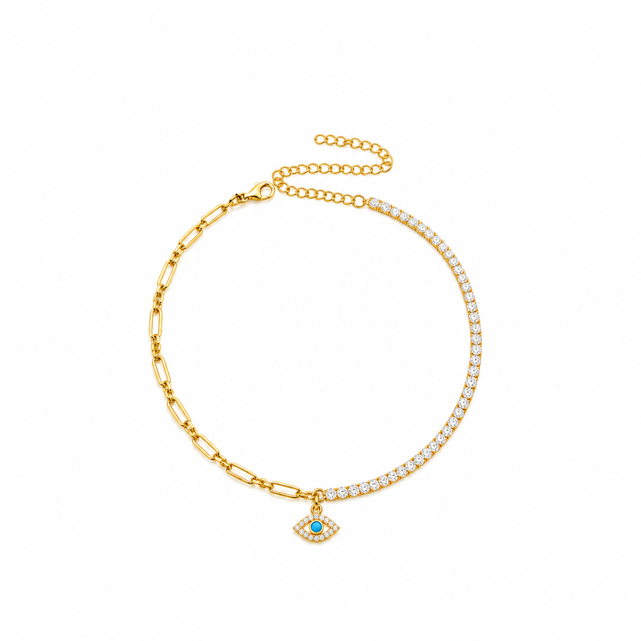 Blue Evil-Eye Necklace