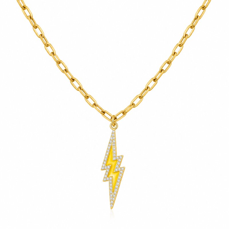 Thunder Yellow Necklace